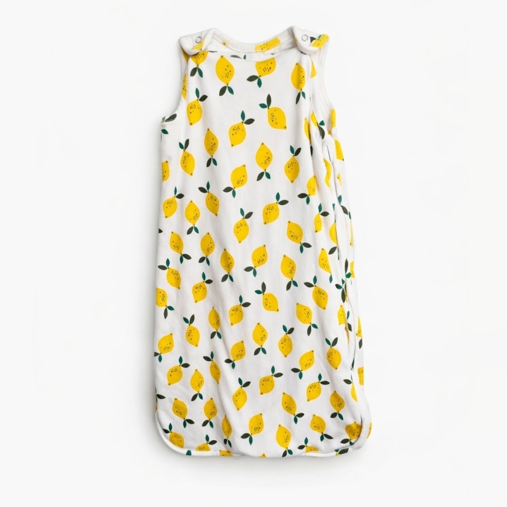 Hanna Andersson Lemon Print Baby Sleep Sack 3-6 Months